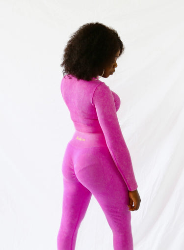 Long Sleeve Crop & Leggings - KOKOU