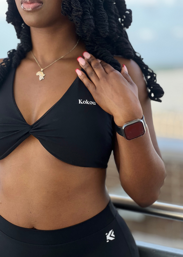 Women’s Classy Yoga Flow Crop Top – Seamless Fit - KOKOU