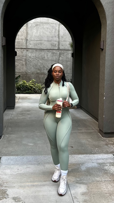 Women’s Sculpt Bodyfit Jumpsuit – Open Back Tummy Control - KOKOU