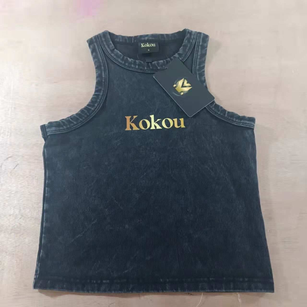 Summer vest Crop-Top.