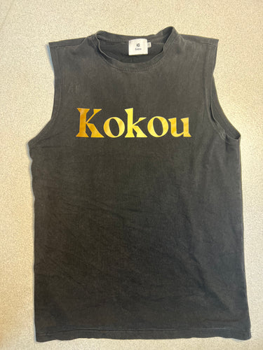 Quick‑Dry Acid Wash Training Tank (Unisex) - KOKOU