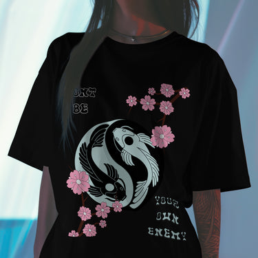 Inner Balance; Yin Yang Koi Tee - KOKOU