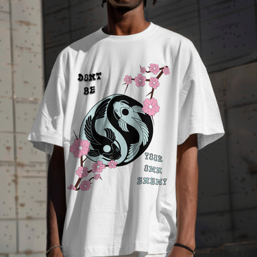 Inner Balance; Yin Yang Koi Tee - KOKOU