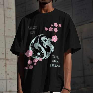 Inner Balance; Yin Yang Koi Tee - KOKOU