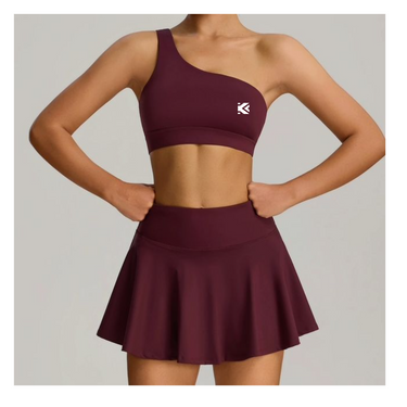 Crop Top & Skirt Outfit - KOKOU